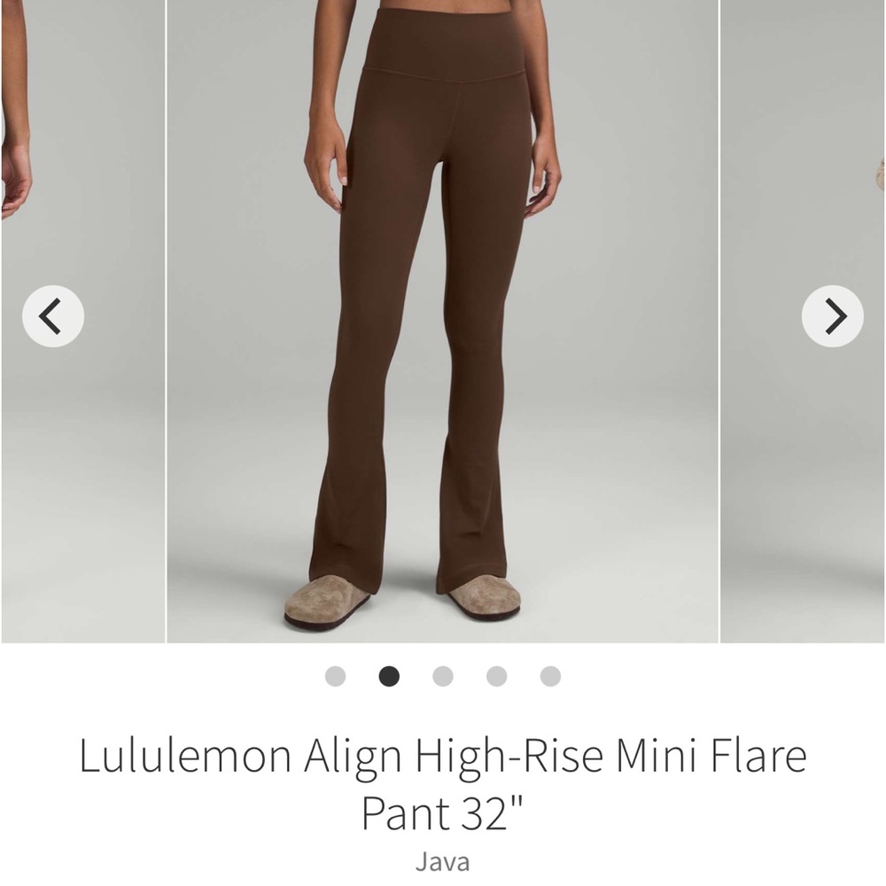 Lululemon Align High rise mini flare legging